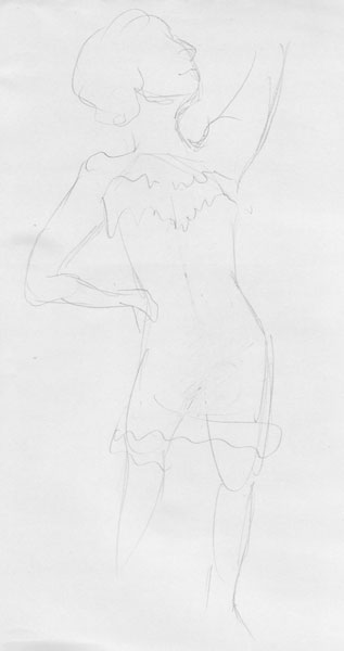 burlesque figure drawing